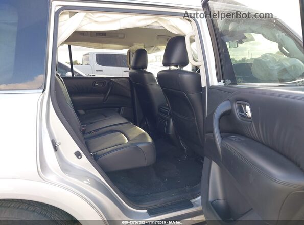 JN8AY2AC2M9146181 2021 NISSAN ARMADA Silver VIN sticker view