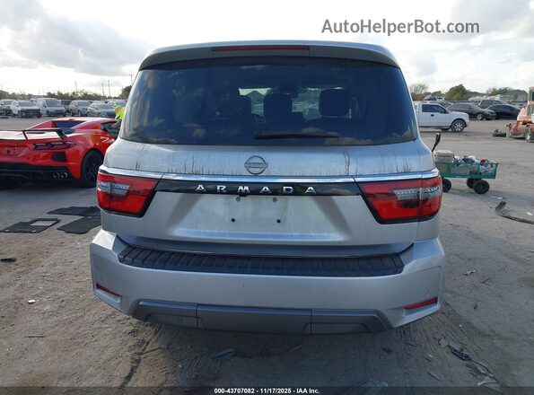 JN8AY2AC2M9146181 2021 NISSAN ARMADA Silver 