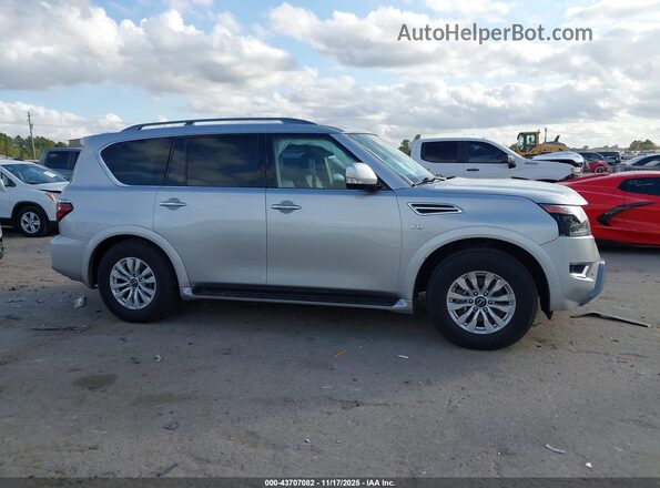 JN8AY2AC2M9146181 2021 NISSAN ARMADA Silver 360 interior view