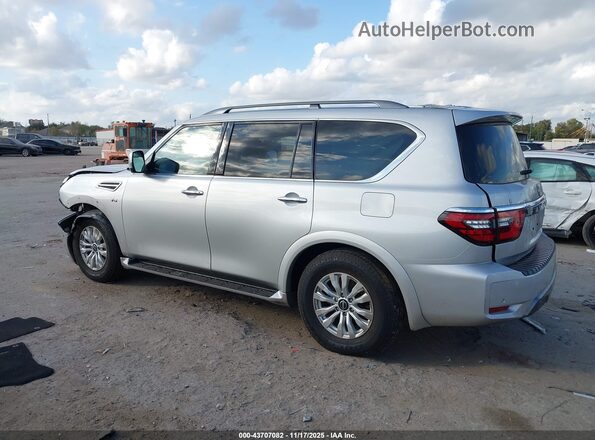 JN8AY2AC2M9146181 2021 NISSAN ARMADA Silver 