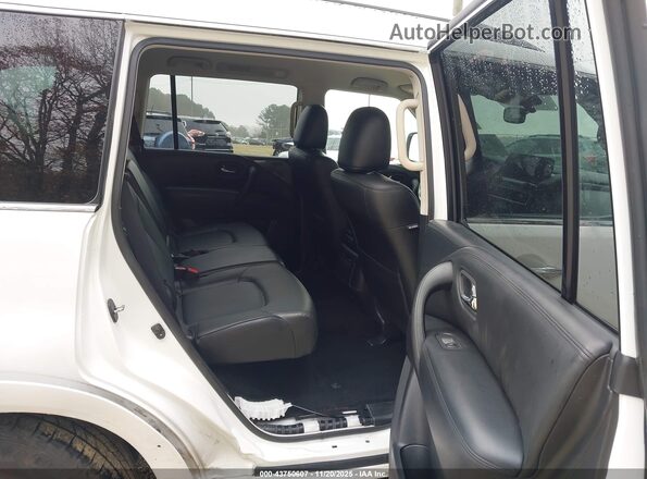 JN8AY2AC2N9163211 2022 NISSAN ARMADA White VIN sticker view