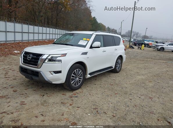 JN8AY2AC2N9163211 2022 NISSAN ARMADA White Front left