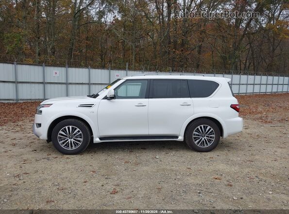 JN8AY2AC2N9163211 2022 NISSAN ARMADA White 360 interior view