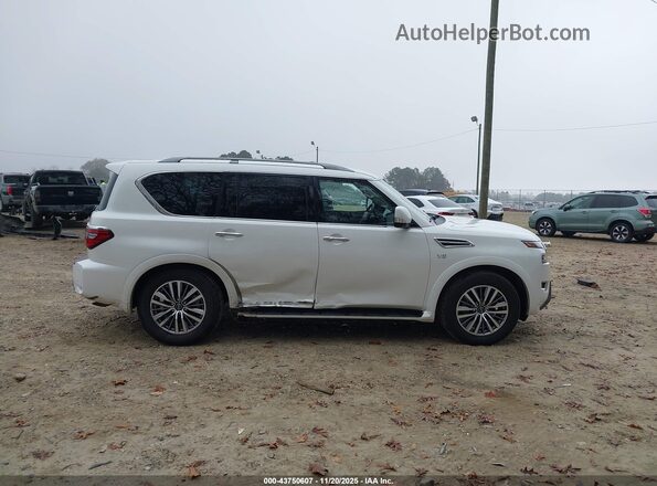 JN8AY2AC2N9163211 2022 NISSAN ARMADA White Rear interior view