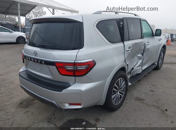 JN8AY2AC3N9162732 2022 NISSAN ARMADA Silver Հետևի աջ