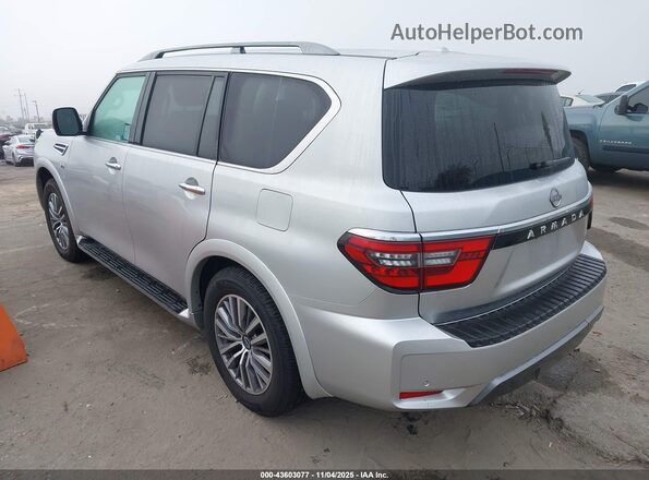 JN8AY2AC3N9162732 2022 NISSAN ARMADA Silver Հետևի ձախ