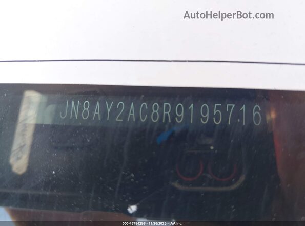 JN8AY2AC8R9195716 2024 NISSAN ARMADA Silver Вид підкапотного простору