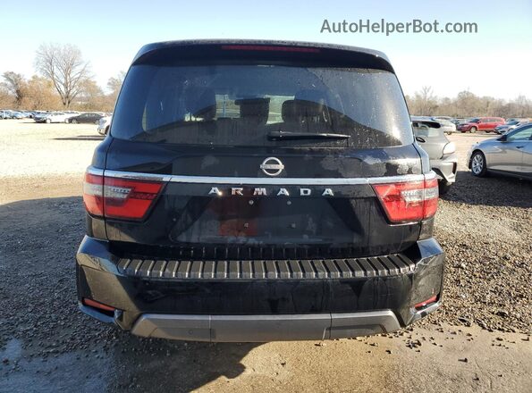 JN8AY2AC9R9196731 2024 NISSAN ARMADA Black უკანა ხედი