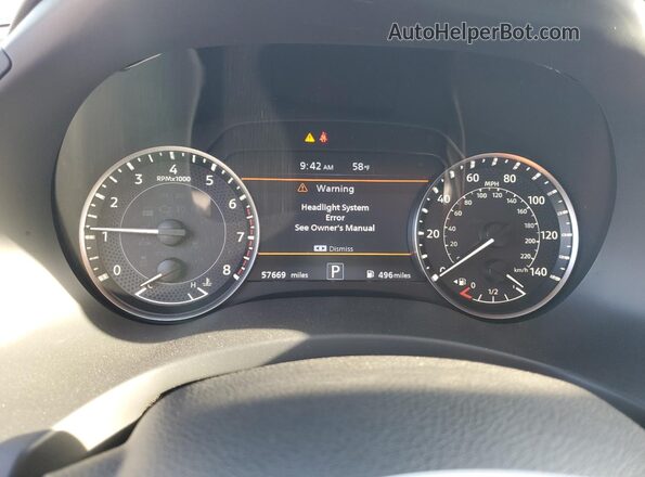 JN8AY2AC9R9196731 2024 NISSAN ARMADA Black ხელსაწყოთა პანელის ხედი
