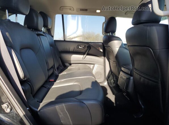 JN8AY2AC9R9196731 2024 NISSAN ARMADA Black უკანა სალონის ხედი