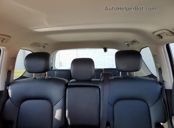 JN8AY2AC9R9196731 2024 NISSAN ARMADA Black უკანა სავარძლების ხედი