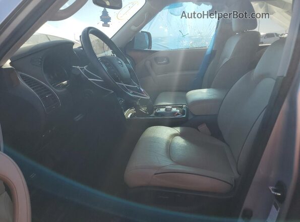 JN8AY2BA2P9402174 2023 NISSAN ARMADA Серебряный Вид салона спереди