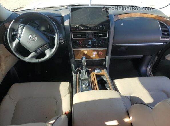 JN8AY2BA2P9402174 2023 NISSAN ARMADA Серебряный Вид панели приборов