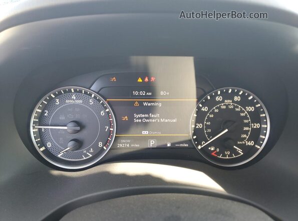 JN8AY2BA2P9402174 2023 NISSAN ARMADA Серебряный Вид щитка приборов