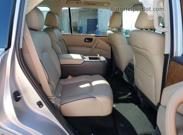 JN8AY2BA2P9402174 2023 NISSAN ARMADA Серебряный Вид задней части салона