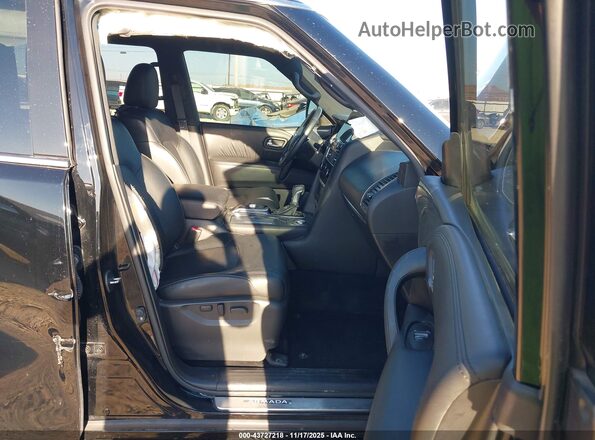 JN8AY2BA5P9404307 2023 NISSAN ARMADA Black Vista interior delantera