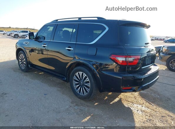 JN8AY2BA5P9404307 2023 NISSAN ARMADA Black Trasero izquierdo