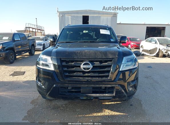 JN8AY2BA5P9404307 2023 NISSAN ARMADA Black Vista del cuadro de instrumentos