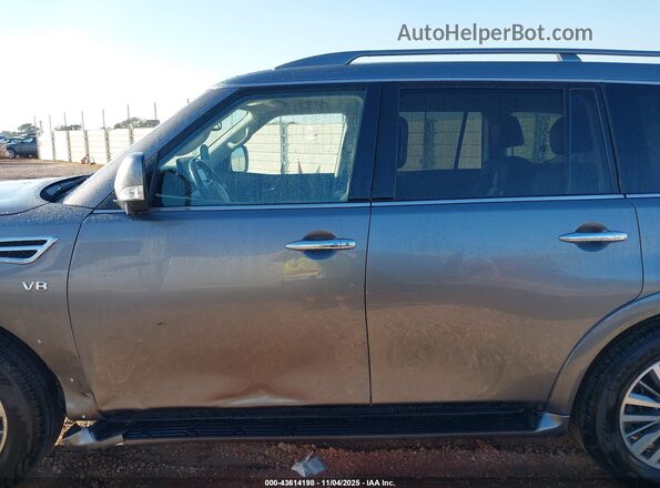 JN8AY2BA7M9372391 2021 NISSAN ARMADA Gray Панорамний вид салону 360°