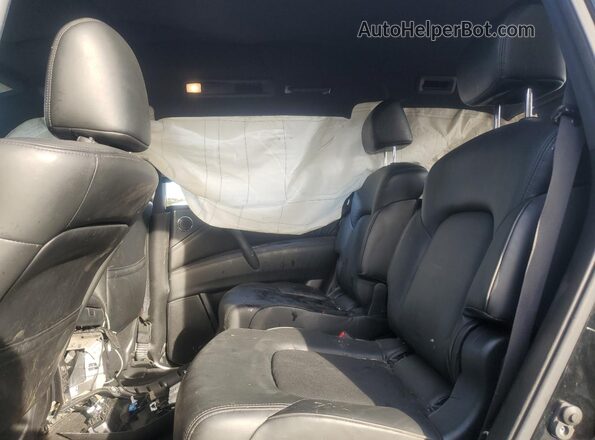 JN8AY2BA8M9372710 2021 NISSAN ARMADA Черный Вид задней части салона