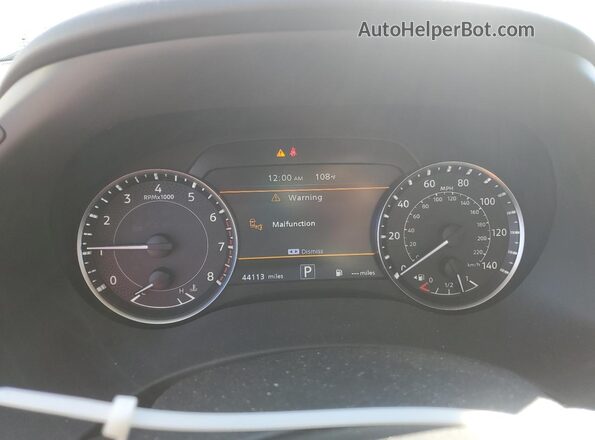 JN8AY2BC8P9183352 2023 NISSAN ARMADA White ხელსაწყოთა პანელის ხედი