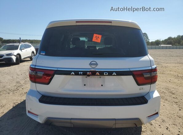 JN8AY2BC8P9183352 2023 NISSAN ARMADA White უკანა ხედი