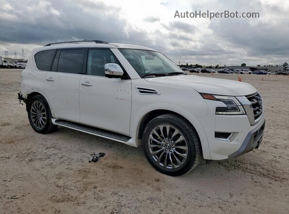 JN8AY2CC1P9183997 2023 NISSAN ARMADA Белый Передняя правая четверть
