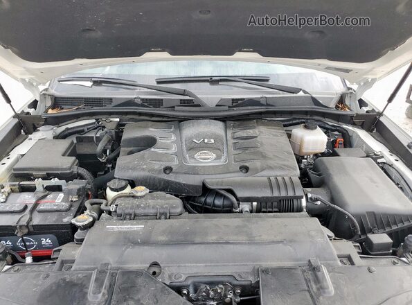 JN8AY2CC1P9183997 2023 NISSAN ARMADA Белый Вид подкапотного пространства