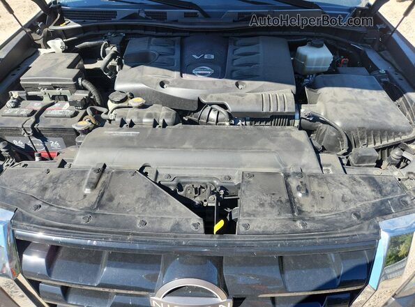 JN8AY2DA8M9371375 2021 NISSAN ARMADA Серый Вид подкапотного пространства