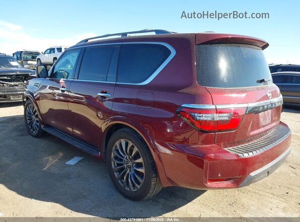 JN8AY2DB7N9810673 2022 NISSAN ARMADA Maroon 