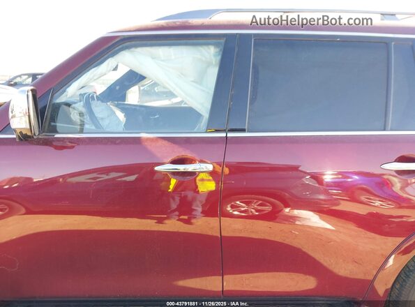 JN8AY2DB7N9810673 2022 NISSAN ARMADA Maroon 
