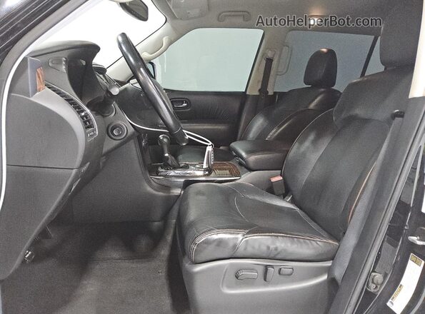 JN8AY2ND2L9105342 2020 NISSAN ARMADA Black Սալոնի դիմացի տեսք
