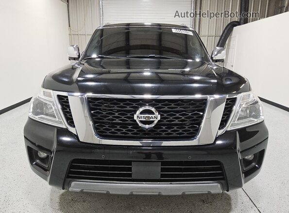 JN8AY2ND2L9105342 2020 NISSAN ARMADA Black Դիմացի տեսք