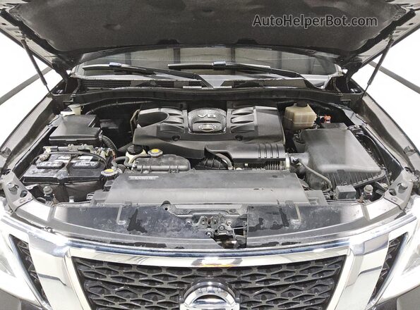 JN8AY2ND2L9105342 2020 NISSAN ARMADA Black Շարժիչի բաժամունքի տեսք