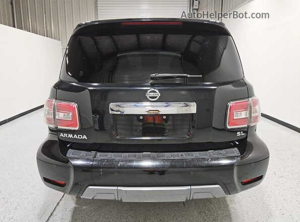 JN8AY2ND2L9105342 2020 NISSAN ARMADA Black Հետևի տեսք