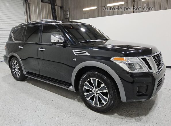 JN8AY2ND2L9105342 2020 NISSAN ARMADA Black Առջևի աջ
