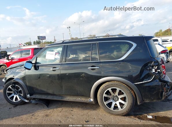 JN8AY2ND5LX016540 2020 NISSAN ARMADA Black Rear interior view