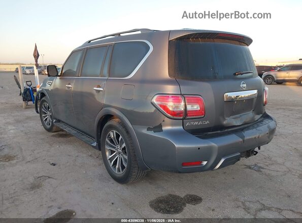 JN8AY2ND8LX015821 2020 NISSAN ARMADA Gray Trasero izquierdo