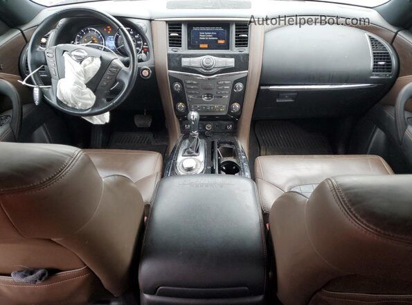 JN8AY2NE9L9780159 2020 NISSAN ARMADA Black წინა პანელის ხედი