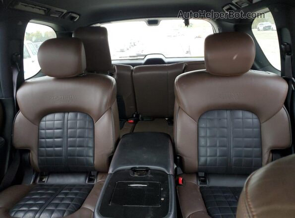 JN8AY2NE9L9780159 2020 NISSAN ARMADA Black უკანა სავარძლების ხედი