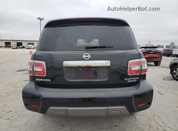JN8AY2NE9L9780159 2020 NISSAN ARMADA Black უკანა ხედი