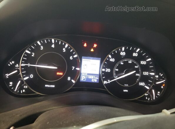 JN8AY2NEXL9782437 2020 NISSAN ARMADA Cream Instrument cluster view