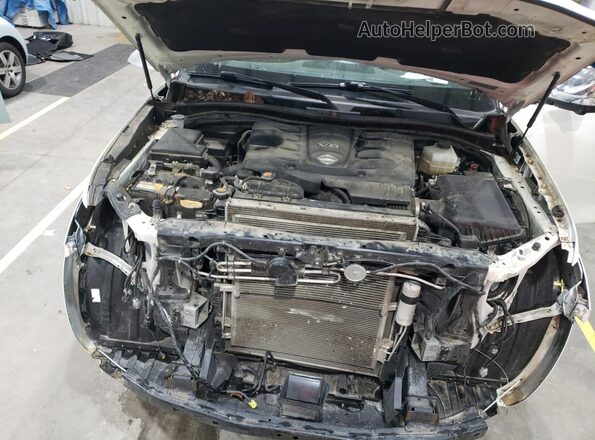 JN8AY2NEXL9782437 2020 NISSAN ARMADA Cream Engine compartment view