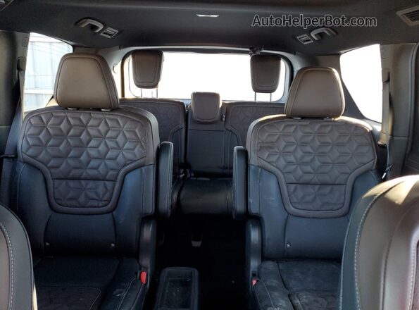 JN8AY3EB9S9102408 2025 NISSAN ARMADA Burgundy Widok tylnych siedzeń