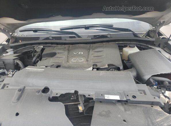 JN8AZ2AC3P9490300 2023 INFINITI QX80 Beige Вид підкапотного простору