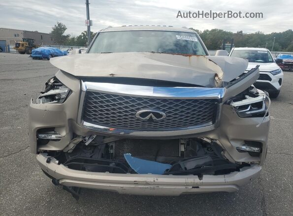 JN8AZ2AC3P9490300 2023 INFINITI QX80 Beige Вид спереду