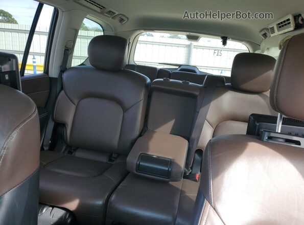 JN8AZ2ADXM9861067 2021 INFINITI QX80 Синий Вид задних сидений