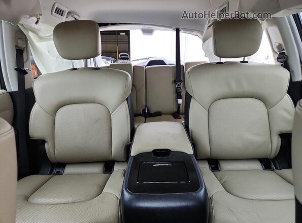 JN8AZ2AE0R9329648 2024 INFINITI QX80 Black Вид задніх сидінь