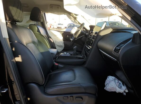 JN8AZ2AE2N9293360 2022 INFINITI QX80 Black Вид салону спереду