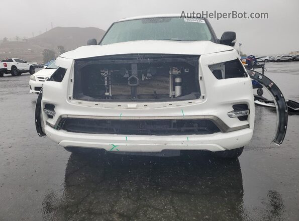JN8AZ2AE2P9305736 2023 INFINITI QX80 White Вид спереду